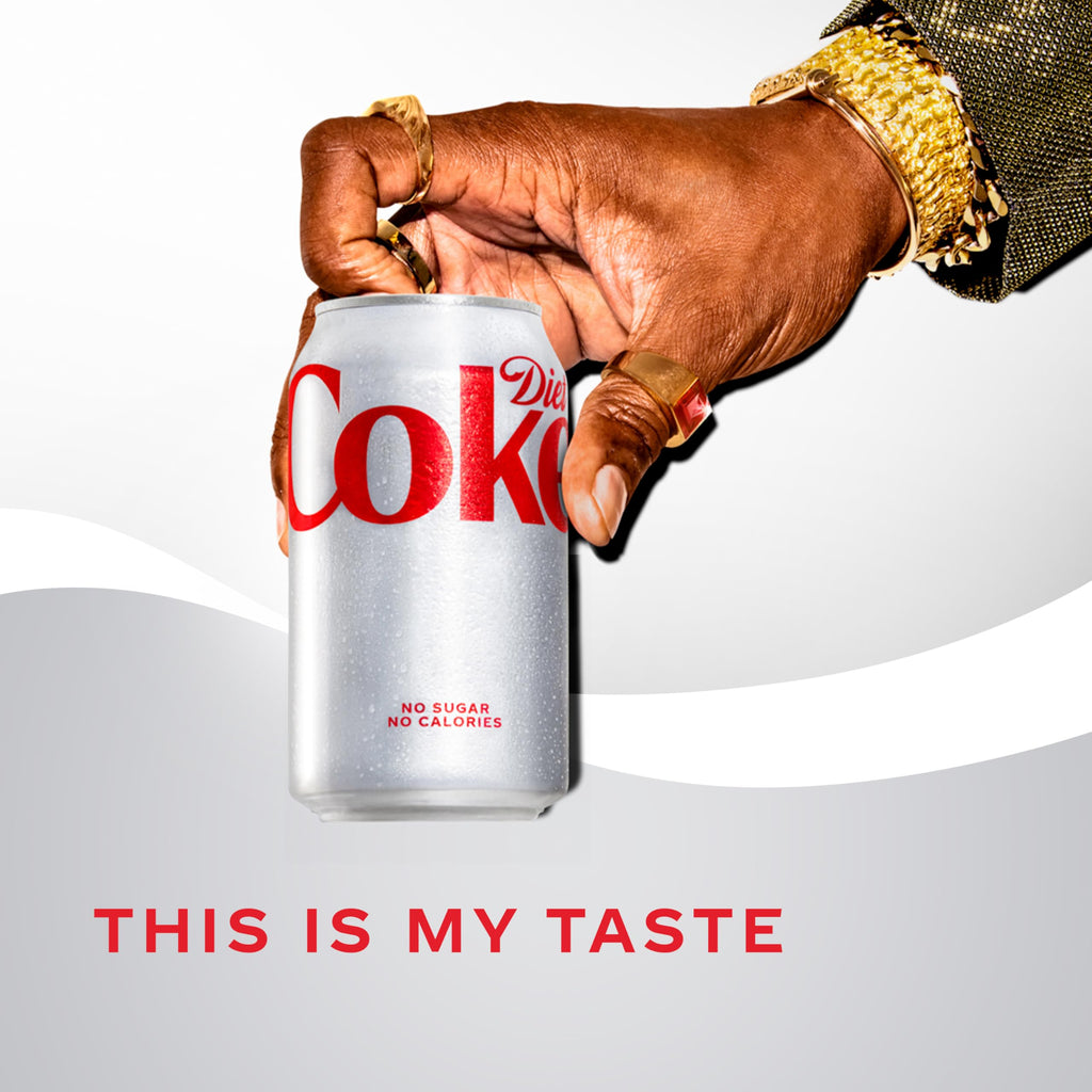 Diet Coke Soda Soft Drink Cans, 12 fl oz, 24 Pack M871646