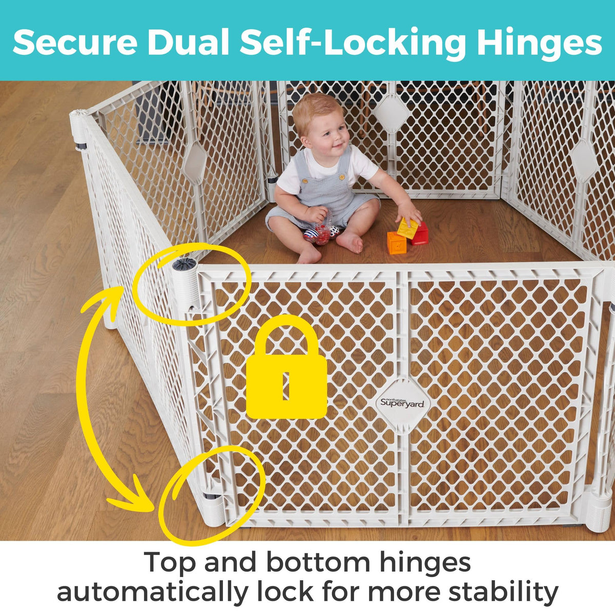 6-Panel Baby Playard D440646