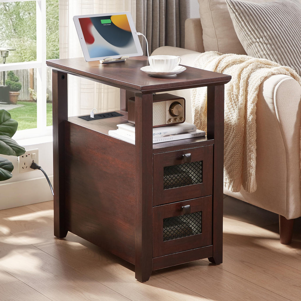 XXL End Table with Charging Station J3023