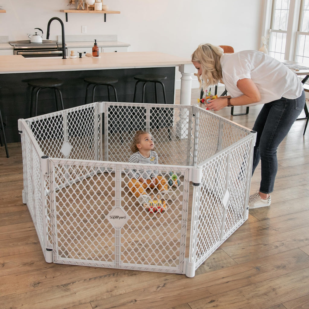 6-Panel Baby Playard D440646