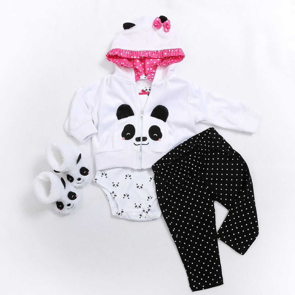 Reborn Baby Doll Clothes 4 Pcs C27733